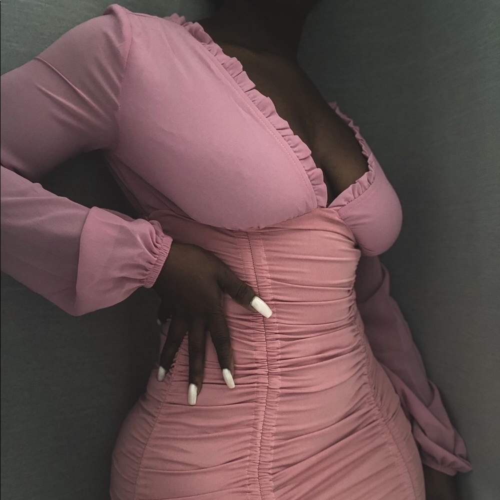 Mauve Mini Dress- NEW W/ TAGS!